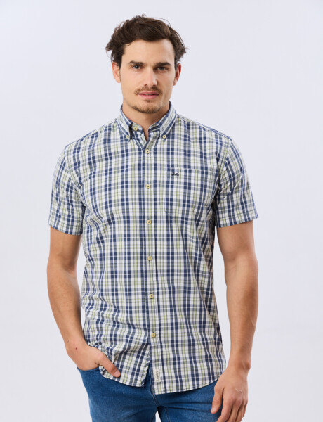 CAMISA CUADROS Verde