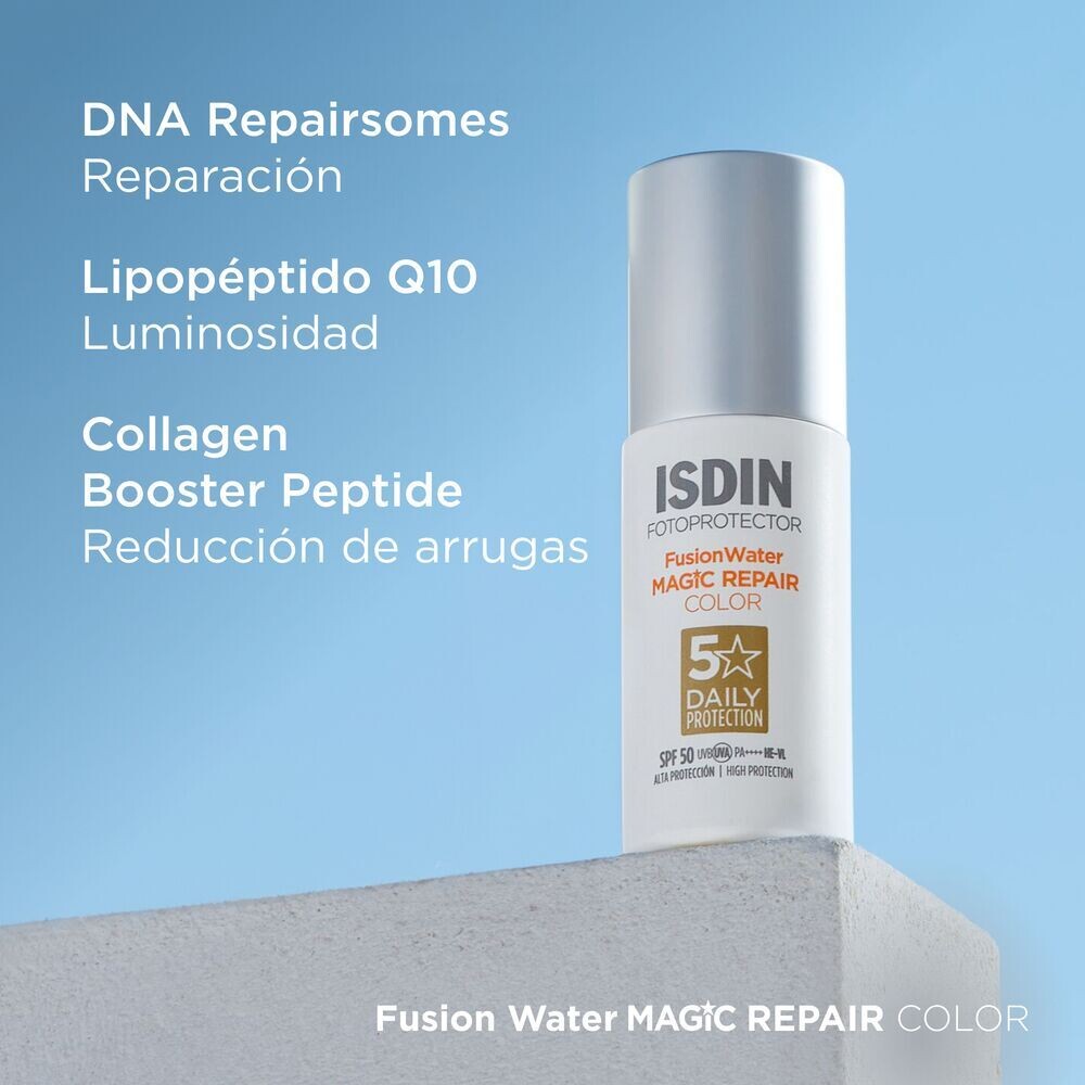 Isdin Protector Solar Facial Foto Ultra Age Repair Fusion Water SPF50 - 50ml Isdin Protector Solar Facial Foto Ultra Age Repair Fusion Water SPF50 - 50ml