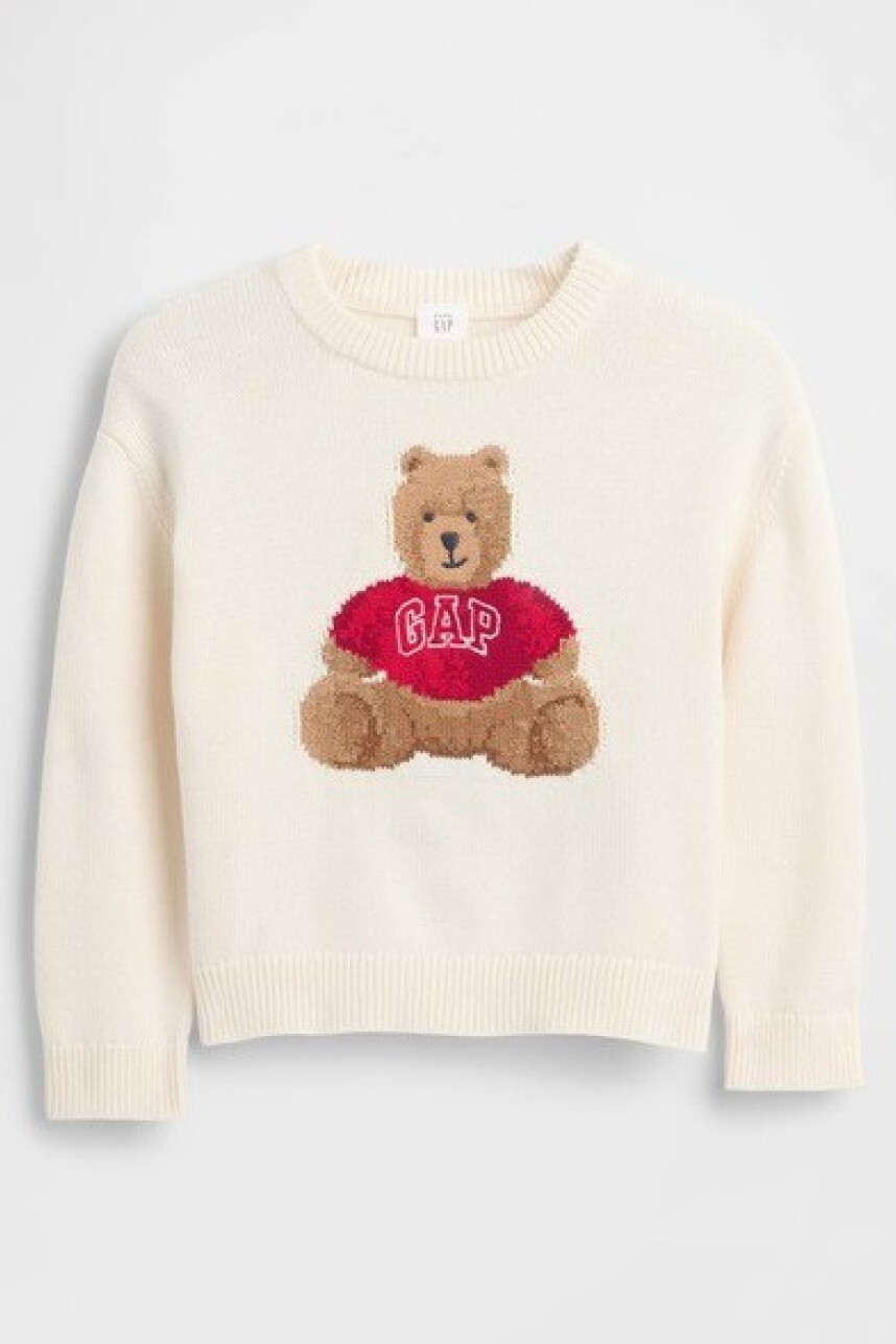 Buzo Gràfico Toddler Niño Ivory Frost