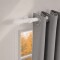 Barrote cortina metal Eurometal 2,5m + 3 soportes BLANCO