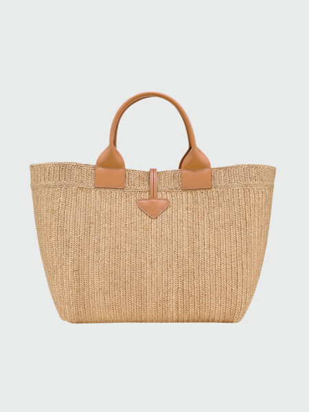 LONGCHAMP - LE ROSEAU RAPHIA, BOLSO TOTE L Alta Automática