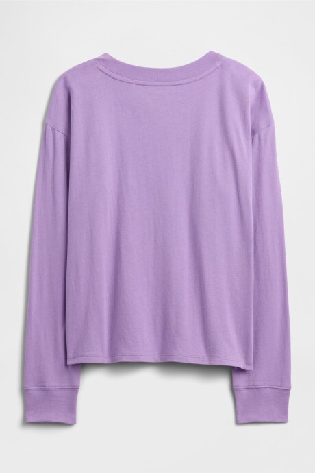 Remera Gráfico Niña English Lavender Tcx