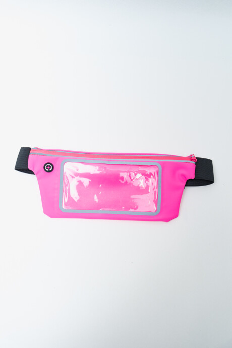 Cinturon Riñonera Deportiva Para Celular Fucsia