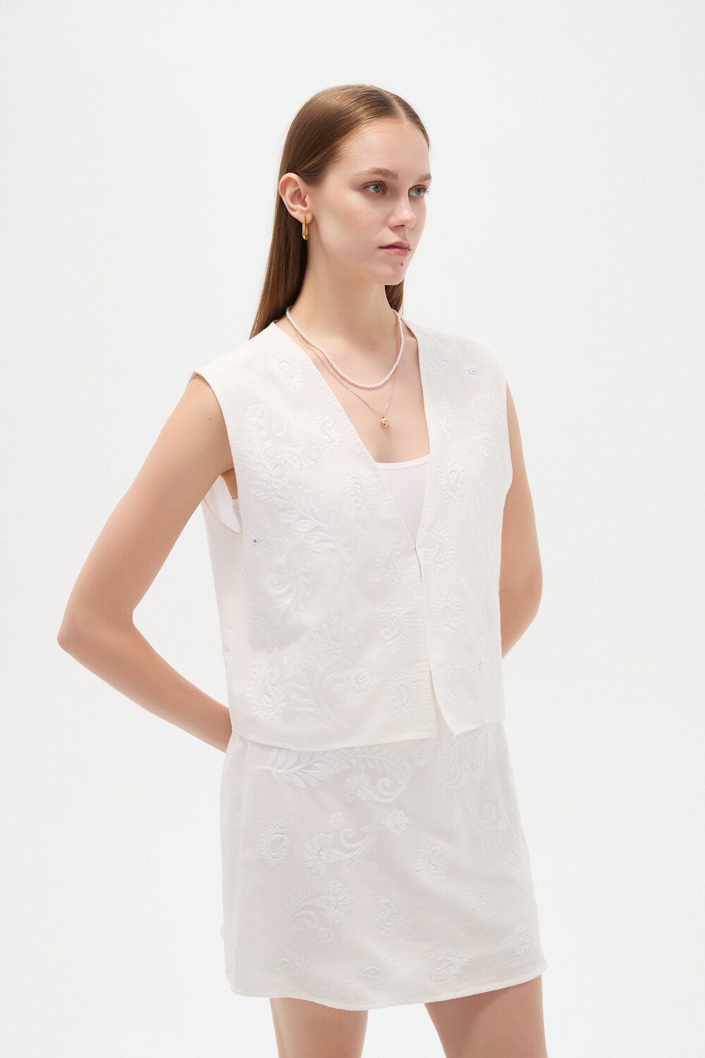 Chaleco Amaloa Blanco