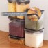 Set De 3 Contenedores Recipientes Heladera Microondas Cocina Set De 3 Contenedores Recipientes Heladera Microondas Cocina