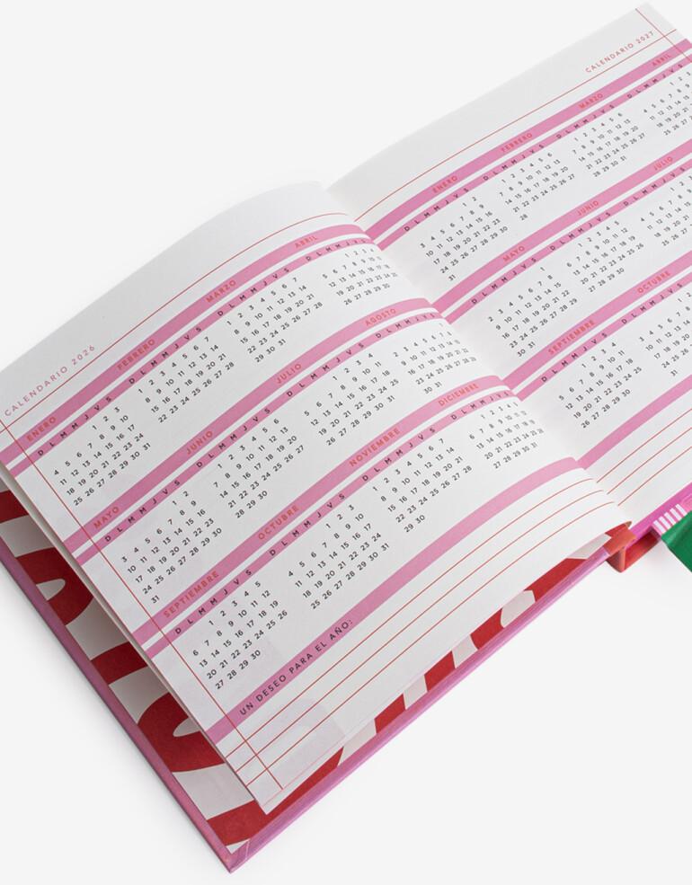 Agendas y Calendarios Agendas Agenda Diaria 2026 I'm Ready - Combinacion Bicolor