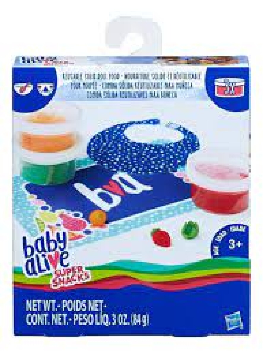 Baby Alive Repuesto Comiditas Sólido 