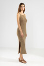 ELI LUREX DRESS Camel
