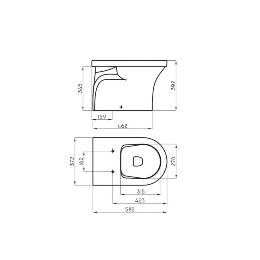 Inodoro Corto Veneto Inodoro Corto Veneto