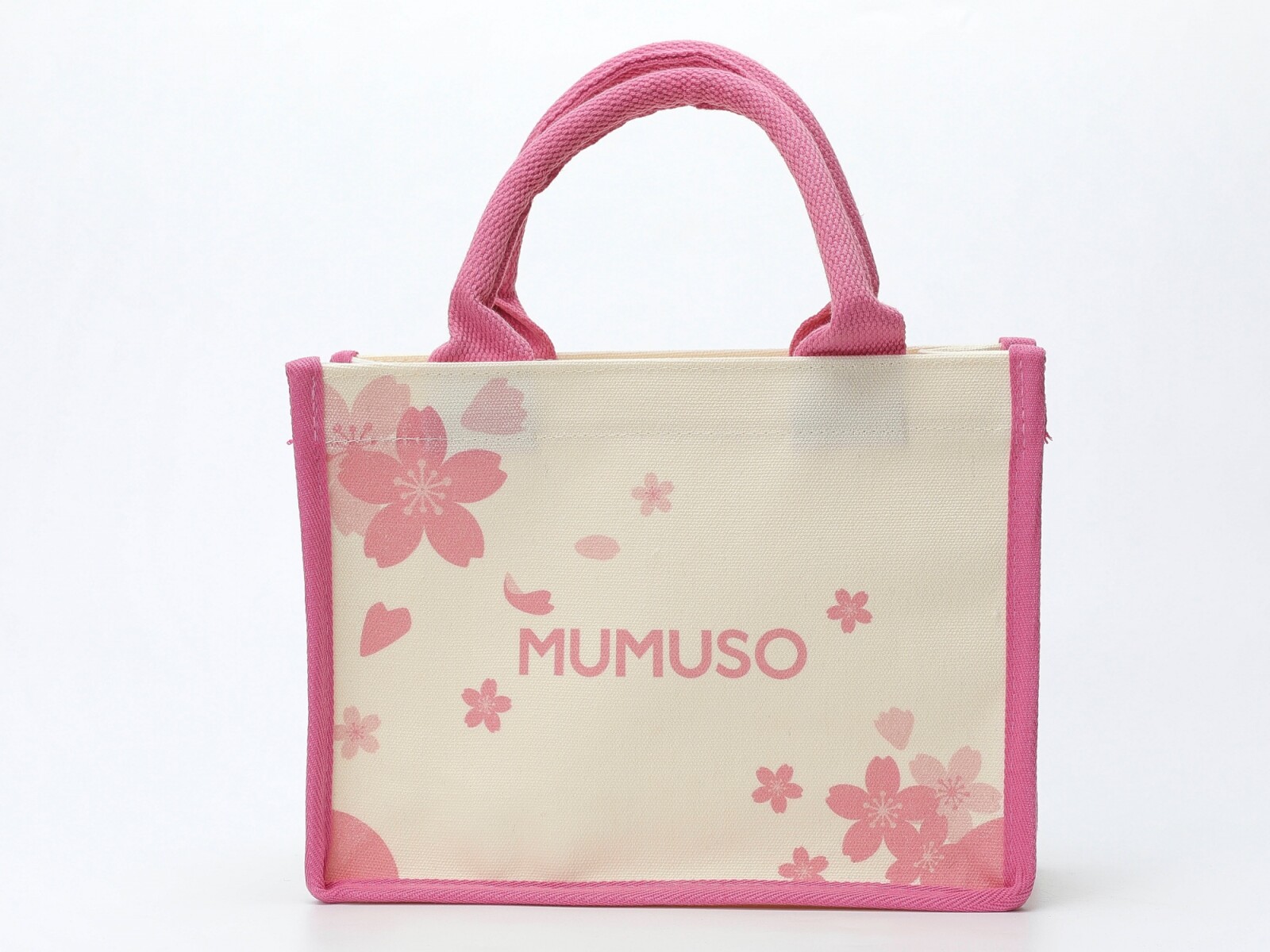 BOLSO DE LONA (FLORES DE CEREZO/S) 