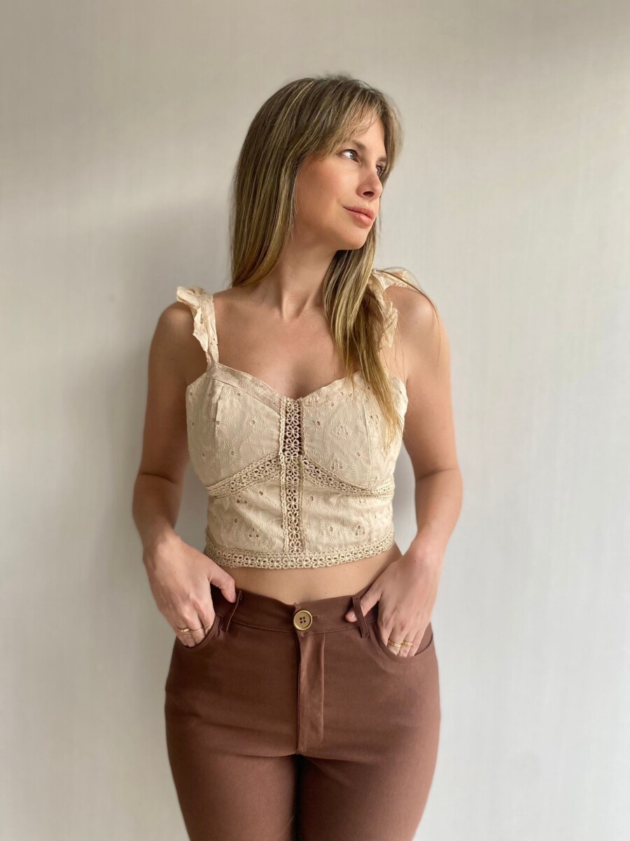 Top Selene - Beige 