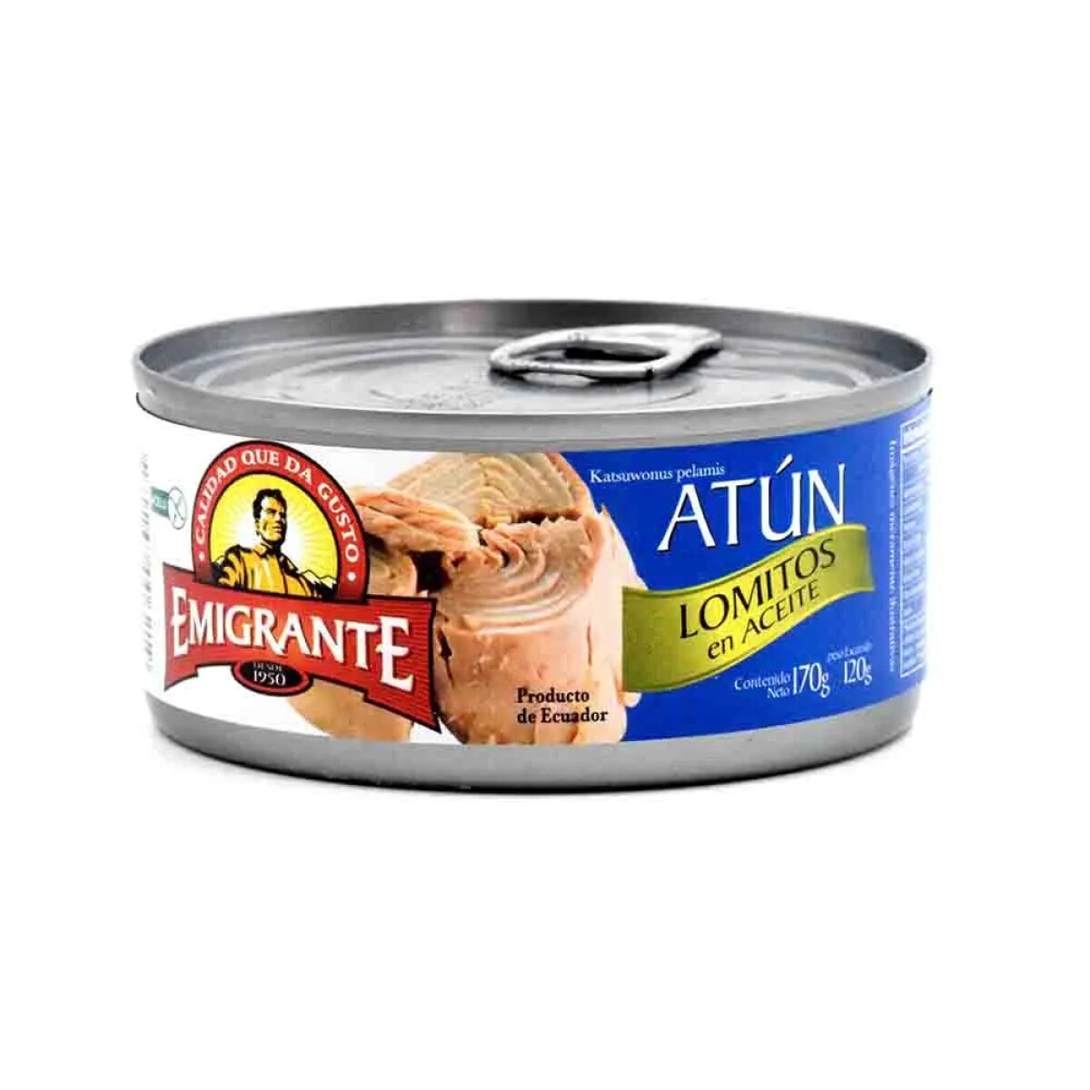ATUN EMIGR.LOMITO 170G ACEITE 