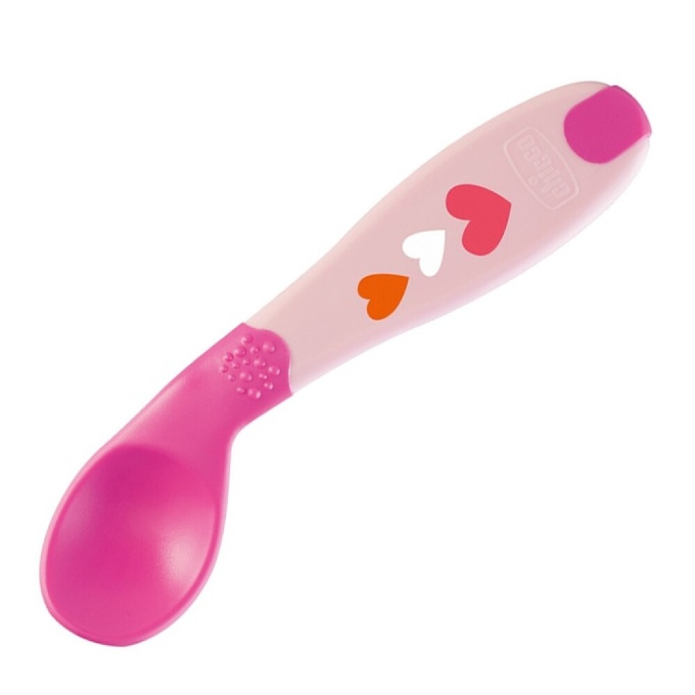 Mi primer cuchara 8+ CHICCO rosa