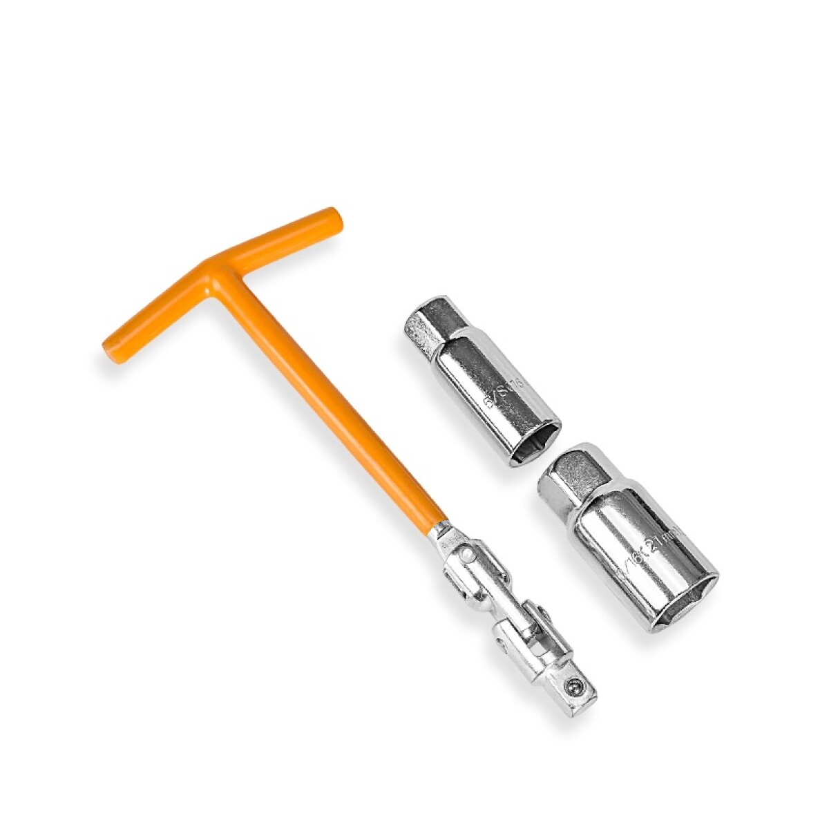 DINGQI SET 3 PIEZAS LLAVE SACA BUJIA ARTICULADA CR-V 16MM & 