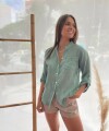 Camisa Bambula verde