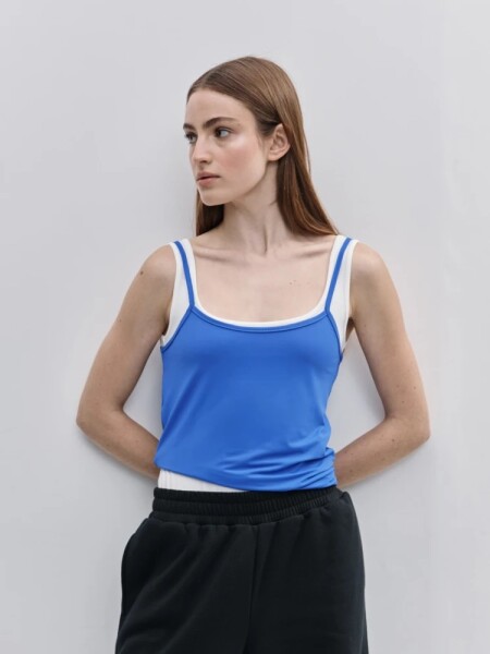 MUSCULOSA P.CAKE TULIPAN AZUL FRANC