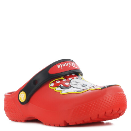 Zuecos Infantiles Crocs Minnie Clog Rojo