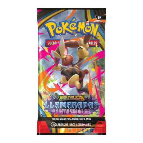 Pokémon Llamaradas Fantasmales - Booster Pokémon Llamaradas Fantasmales - Booster