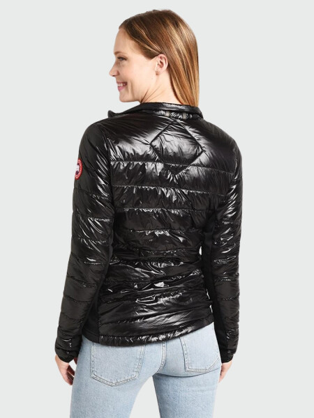 Canada Goose -Campera de nylon rellena de plumas, Hybridge lite Negro