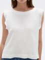 Blusa Jastel Marfil / Off White