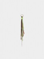 Charm De Flecos Multicolor verde