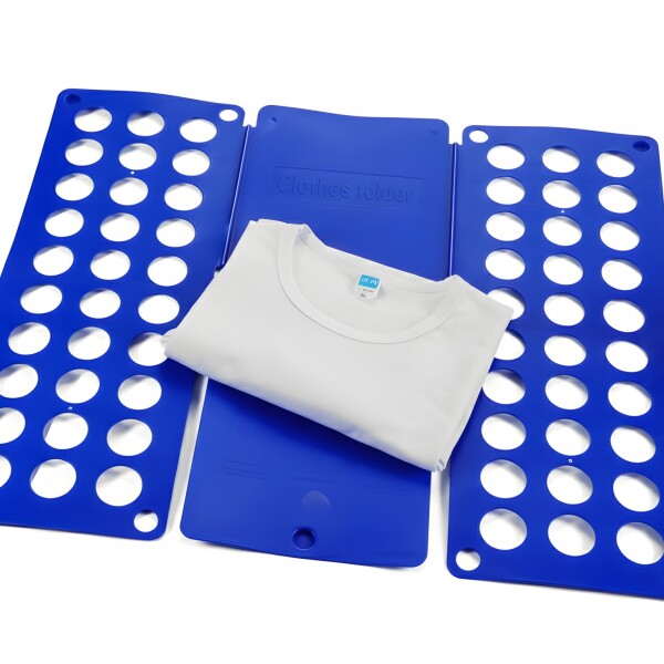Tabla Plegable Para Doblar Ropa Tamaño Grande 57cm x 77Cm Color Azul