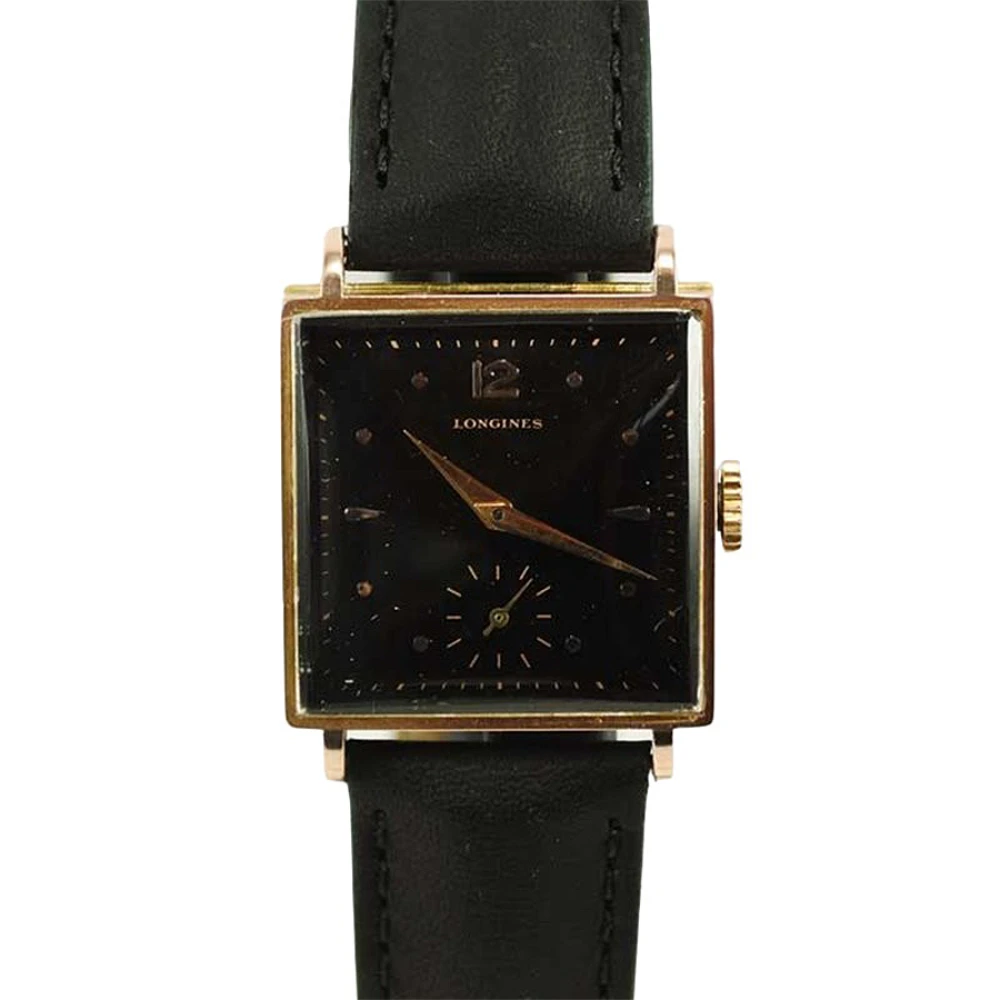 Reloj Longines Oro 18K Y Malla De Cuero Reloj Longines Oro 18K Y Malla De Cuero