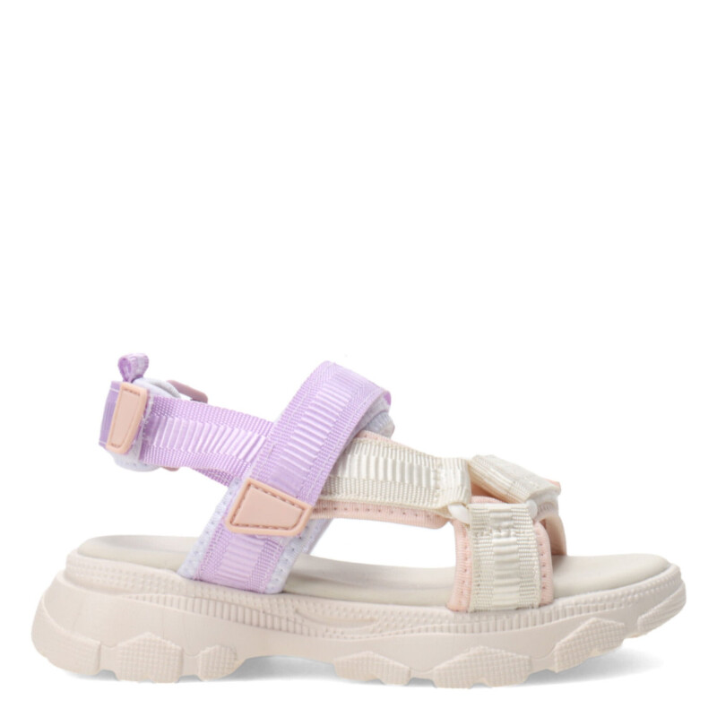 Sandalias de Niña MINI Miss Carol SYNX estilo teva Rosado