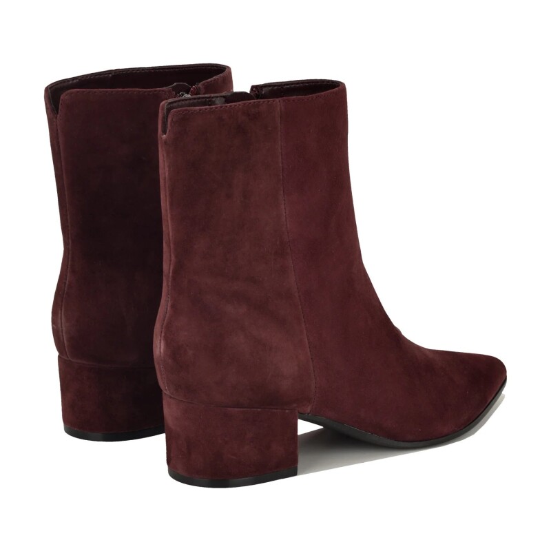 Booties Maribu Dark Red