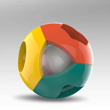 Sonajero con Diseños Pelota Juguete en Plástico Bebé Huanger Multicolor Oscuro