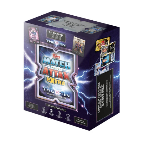 Topps Match AttaX Extra - The X-Tin 2025/26 - 60 tarjetas Topps Match AttaX Extra - The X-Tin 2025/26 - 60 tarjetas