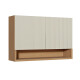 Aéreo de Cocina 2 Puertas 120 cm – MDF Línea Simone Mendes GAMAS DE BEIGE