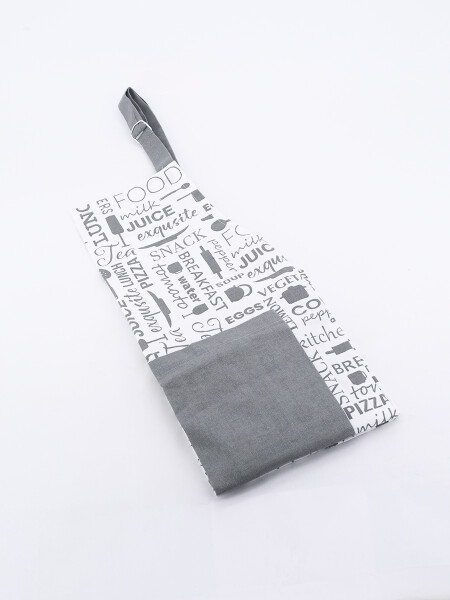 DELANTAL GRIS (V)