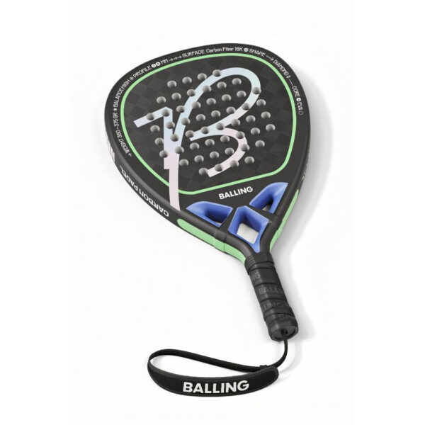 Paleta De Padel De Carbon Balling Mosaic 18K Diamond