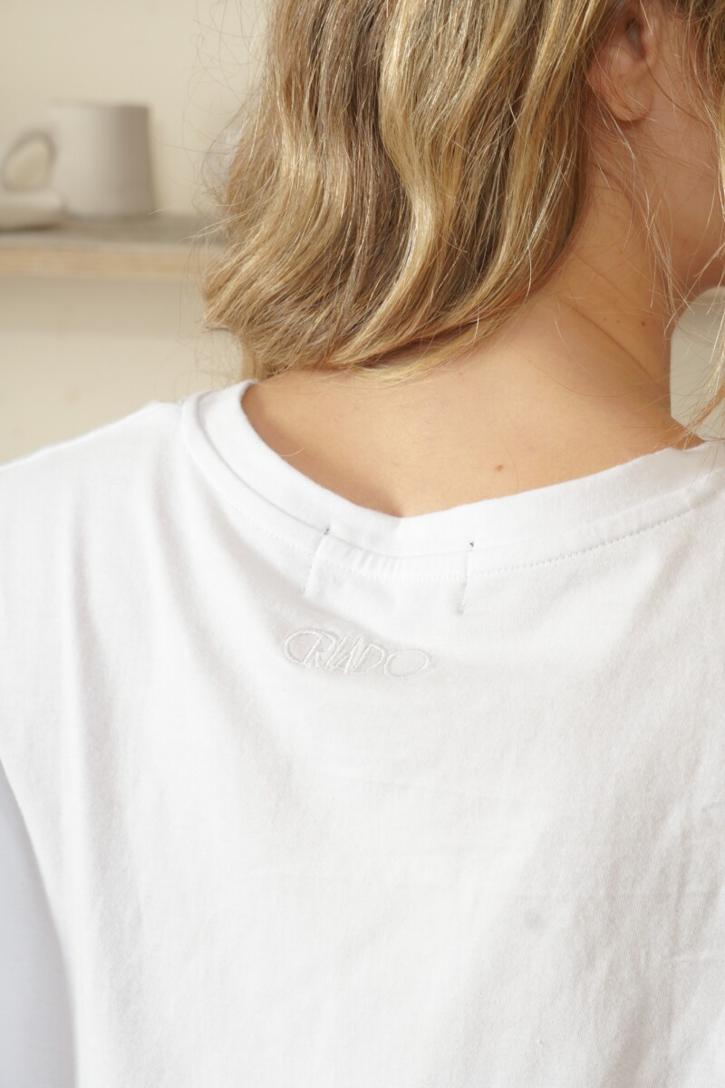 Remera Silencio - BLANCO 