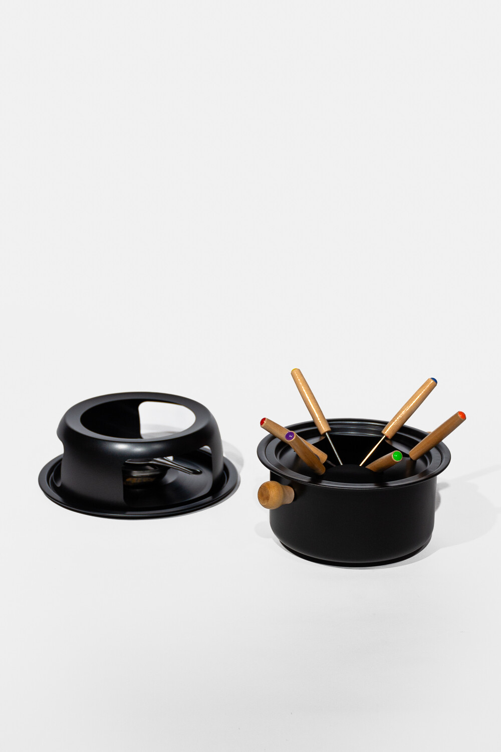 Set P/ Fondue 6 Pinchos Color Unico