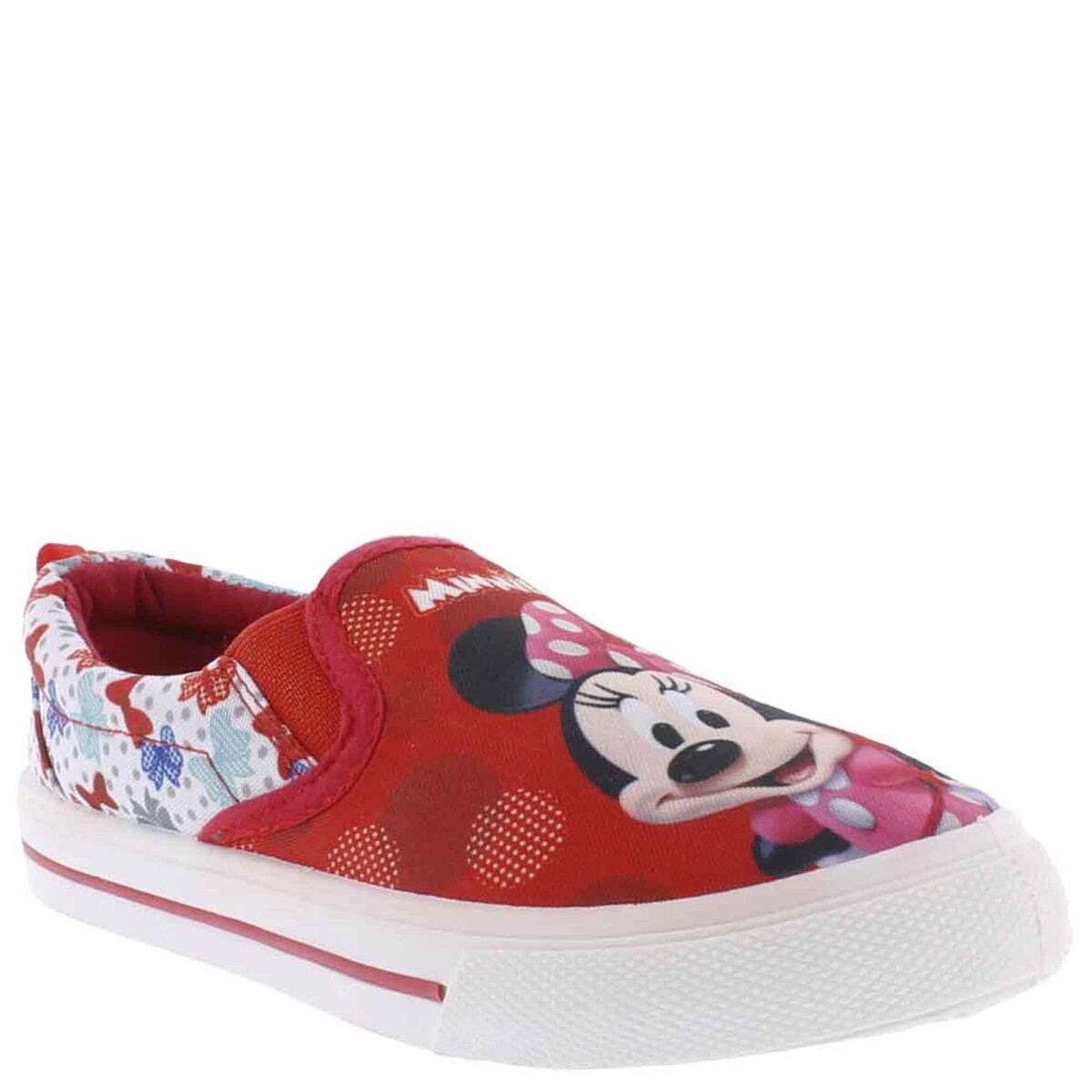 Pancha Minnie Disney - Rojo/Blanco 
