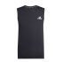Top de Hombre Adidas Run Ess Tank M Negro