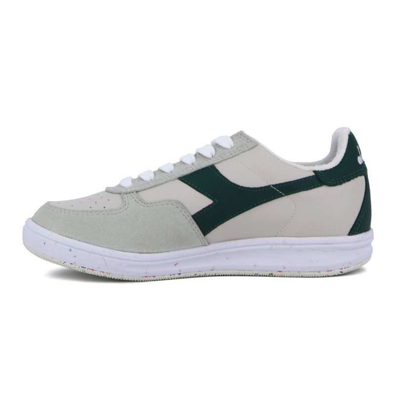 Championes Casuales Diadora B.elite Acbc Unisex Blanco-verde