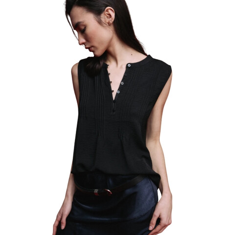 BLUSA NUPA XS-3XL NEGRO
