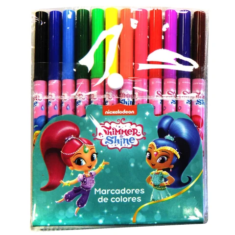 Set x12 Marcadores - Shimmer and Shine U