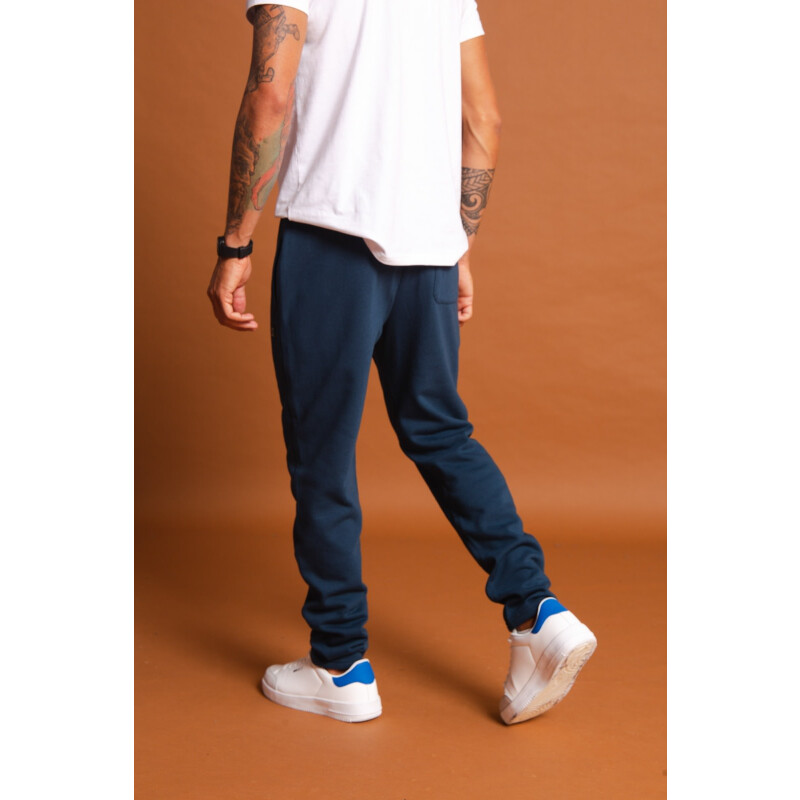 Pantalón de Hombre KristoBelga con puño Azul Piedra