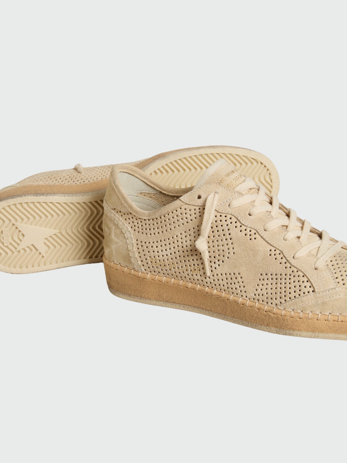 GOLDEN GOOSE - Ball Star Suede Upper Toe 15112