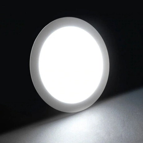 Lámpara Panel Spot Luz Fría Led 18W para Embutir Cielorrasos Blanco Frío