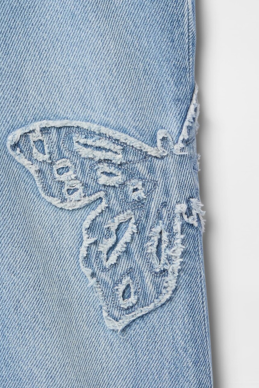 Jean Stride Mariposa Toddler Niña Butterfly Icon