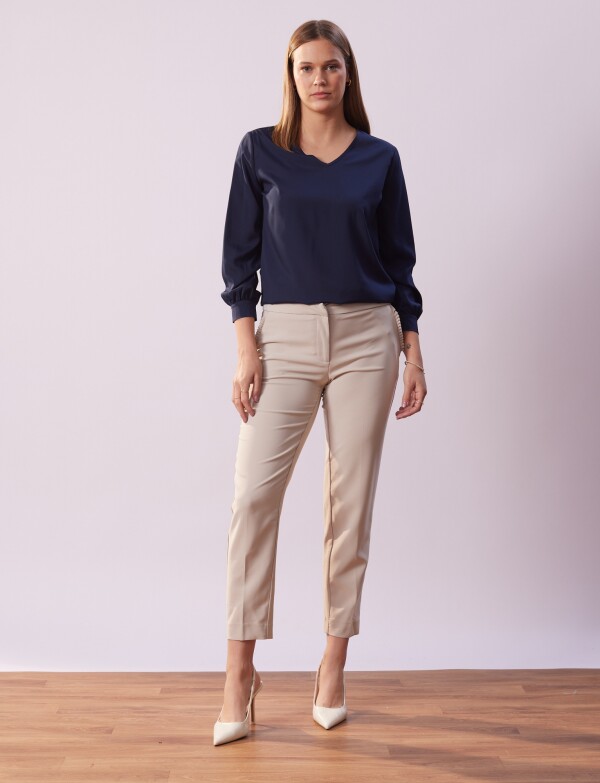 Pantalon Volados BEIGE
