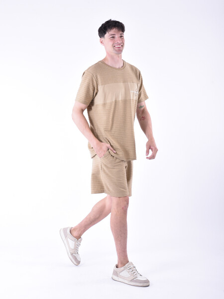 REMERA LEXUS BEIGE