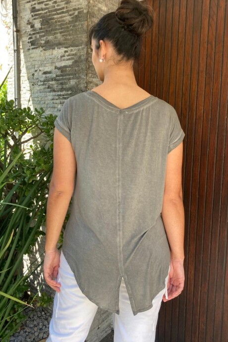 REMERA ZOE Gris