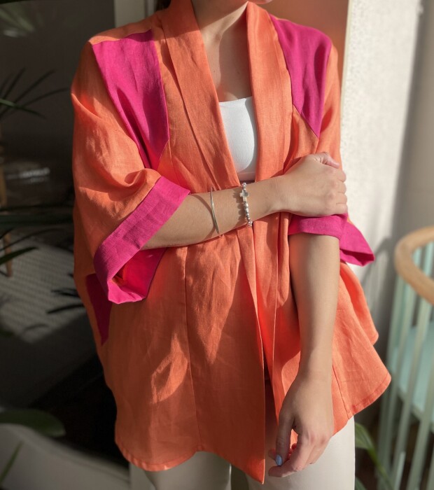 Kimono Wave Naranja
