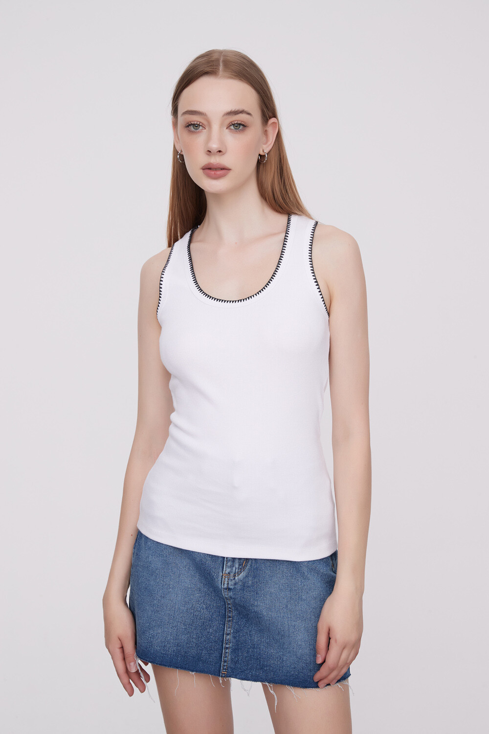 Musculosa Nitusu Blanco